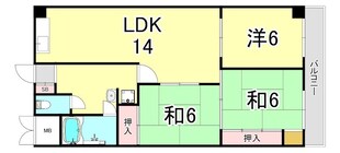 東朋第一マンションの物件間取画像